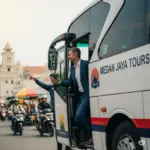 rental bus pariwisata medan
