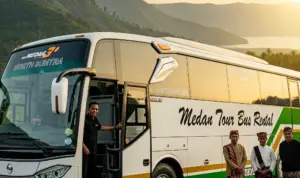 rental bus pariwisata medan