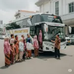 rental bus pariwisata medan