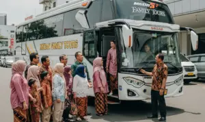 rental bus pariwisata medan